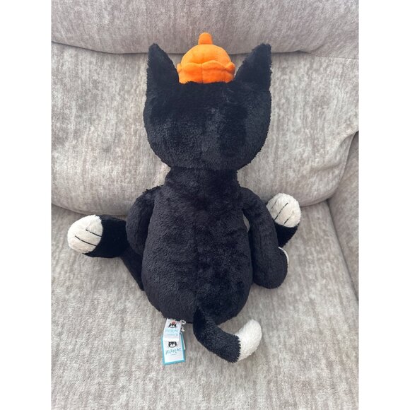 Jellycat Jack Cat Huge Plush Stuffed Animal Gift NWT 25th Anniversary - Picture 3 of 7